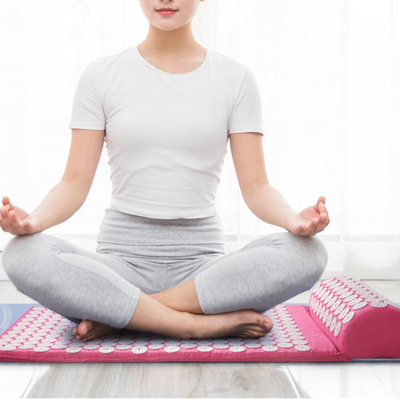 Yoga And Fitness Mat - Alas Pijat Akupresur Shakti Mat dengan