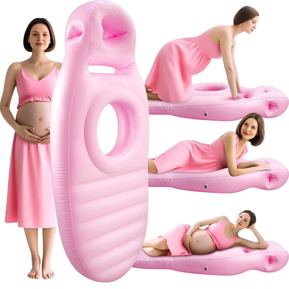 Yoga And Fitness Mat - Matras Yoga Bantal Kehamilan Tiup Untuk