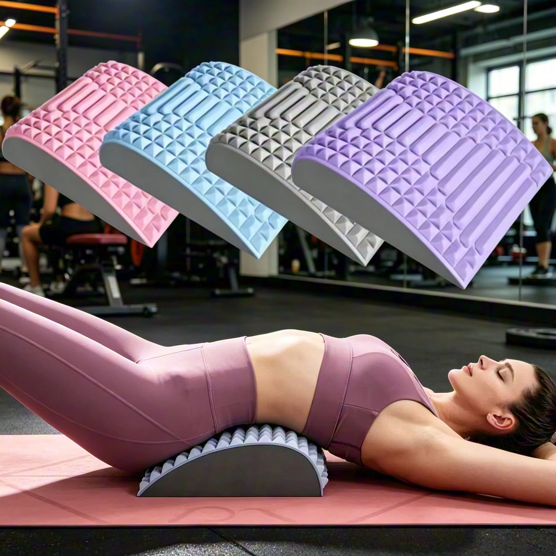 Posture Corrector Back - Bantal Peregang Punggung Pijat Pinggang Penyangga