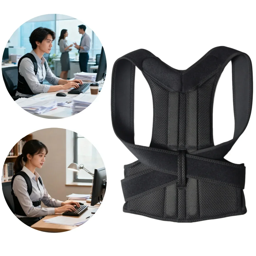Posture Corrector Back - Penyangga Postur Punggung Atas Baru, Penyangga