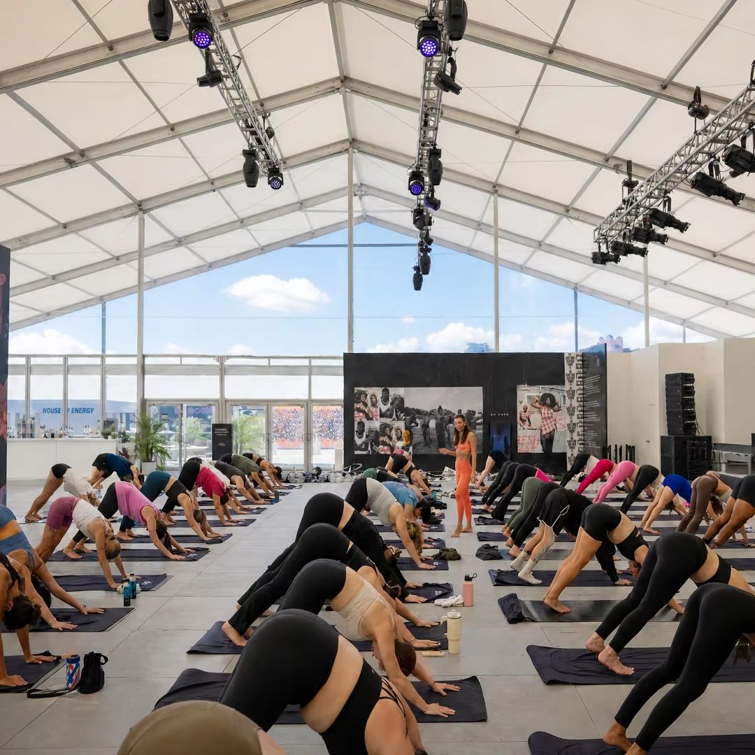 Tenda Atrium Aluminium Putih d - Yoga Fitness Retreat ulasan dan harga