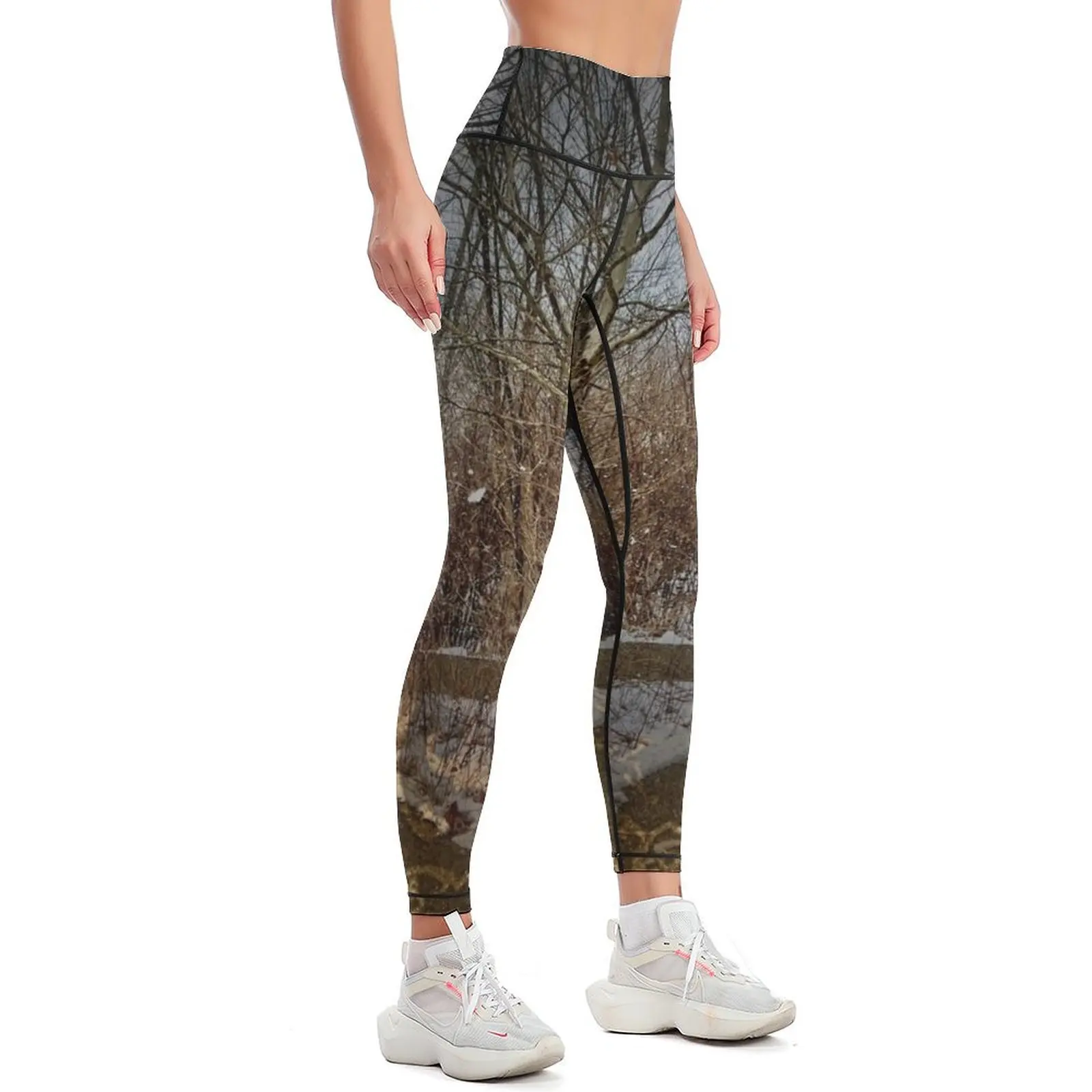 Legging Kamuflase Gaya Winter  - Yoga Fitness Park ulasan dan harga