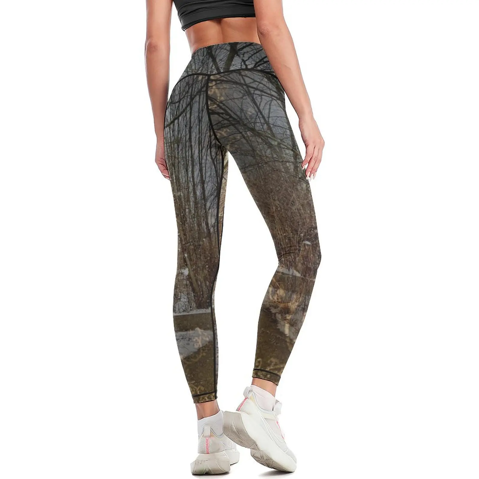 Legging Kamuflase Gaya Winter  - Yoga Fitness Park ulasan dan harga