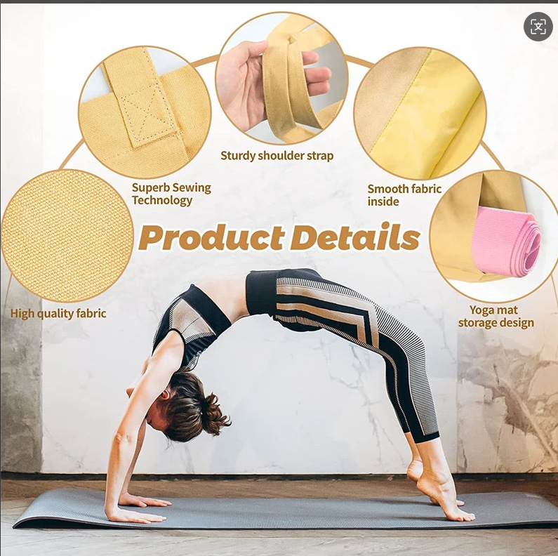 Tas Yoga Serbaguna, Tas Penyim - Yoga And Fitness Mat ulasan dan harga