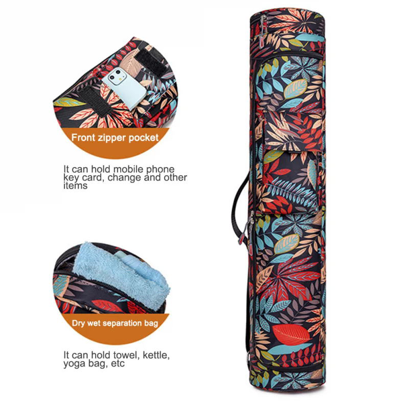 Tas Yoga Cetak Motif Fitness,  - Yoga And Fitness Mat ulasan dan harga