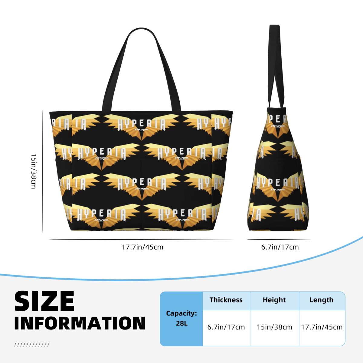 Hyperia Thorpe Park Logo Tas J - Yoga Fitness Park ulasan dan harga