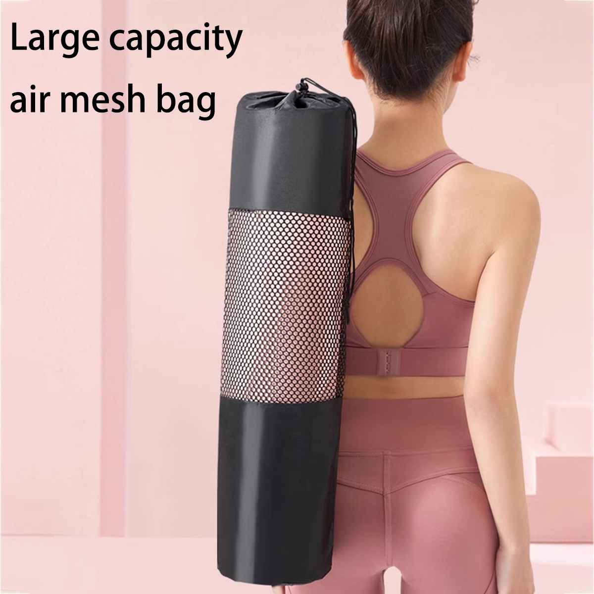 1 Tas Jaring Penyimpanan Matra - Yoga And Fitness Mat ulasan dan harga