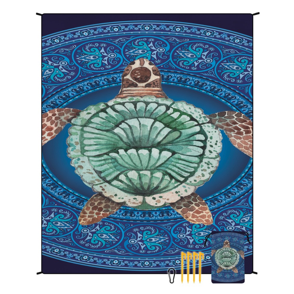 Handuk Pantai Motif Pohon Pale - Yoga And Fitness Mat ulasan dan harga